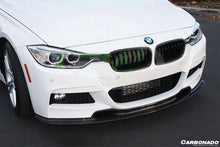 Load image into Gallery viewer, 2013-2019 BMW 3 Series F30 F35 VA Style Carbon Fiber Front Lip(For MT Rear Bumper only) - Carbonado Aero