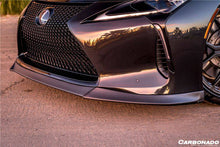 Load image into Gallery viewer, 2017-2021 Lexus LC500 LC500H V-LC VRS Style Carbon Fiber Front Lip - Carbonado Aero