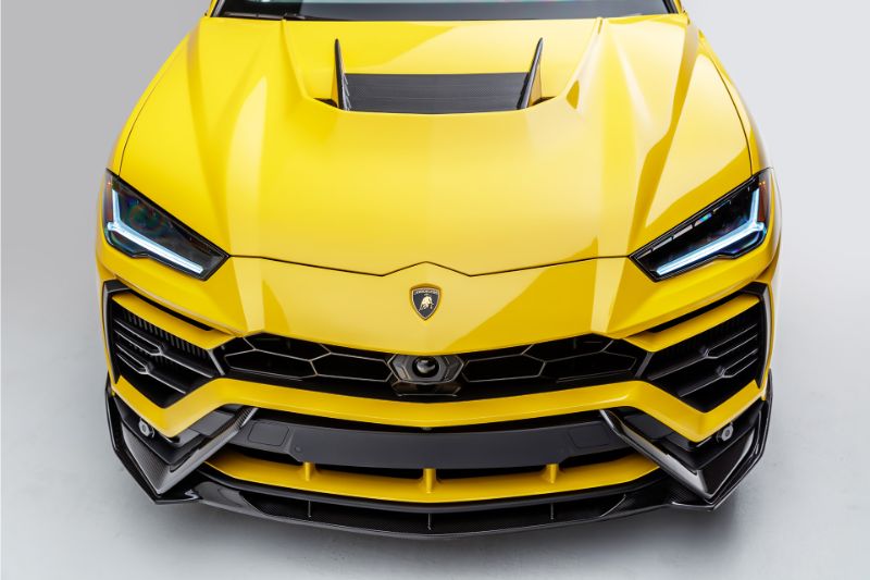 Vorsteiner UX-07 Edizione Aero Front Spoiler Carbon Fiber PP 2x2 Glossy Lamborghini Urus 2018-2020