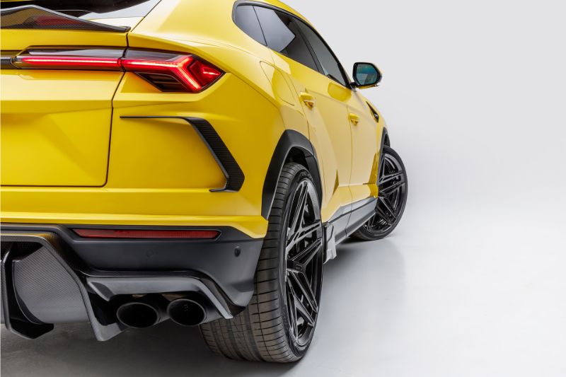 Vorsteiner UX-07 Edizione Aero Rear Air Ducts Carbon Fiber PP 2X2 Glossy Lamborghini Urus 2018-2020