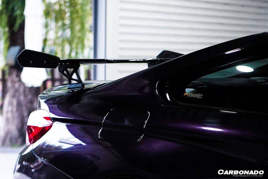 2014-2020 BMW M4 F82 GTS Style Carbon Fiber Trunk Spoiler - Carbonado Aero