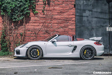 Load image into Gallery viewer, 2012-2016 Porsche 981 Boxster/Cayman GT4 Style Trunk Spoiler - Carbonado