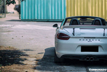 Load image into Gallery viewer, 2012-2016 Porsche 981 Boxster/Cayman GT4 Style Trunk Spoiler - Carbonado
