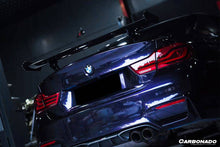 Load image into Gallery viewer, 2014-2020 BMW M4 F82 GTS Style Carbon Fiber Trunk Spoiler - Carbonado Aero