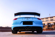 Load image into Gallery viewer, 2012-2016 Porsche 981 Boxster/Cayman GT4 Style Trunk Spoiler - Carbonado Aero