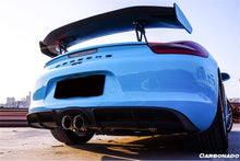 Load image into Gallery viewer, 2012-2016 Porsche 981 Boxster/Cayman GT4 Style Trunk Spoiler - Carbonado Aero