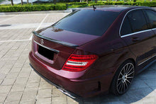Load image into Gallery viewer, 2008-2014 Mercedes Benz W204 C Class/ C63 AMG Sedan OE Style Carbon Fiber Trunk Spoiler - Carbonado