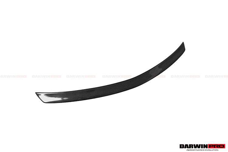 2008-2014 Mercedes Benz W204 C Class/ C63 AMG Sedan BS Style Carbon Fiber Roof Spoiler - Carbonado Aero