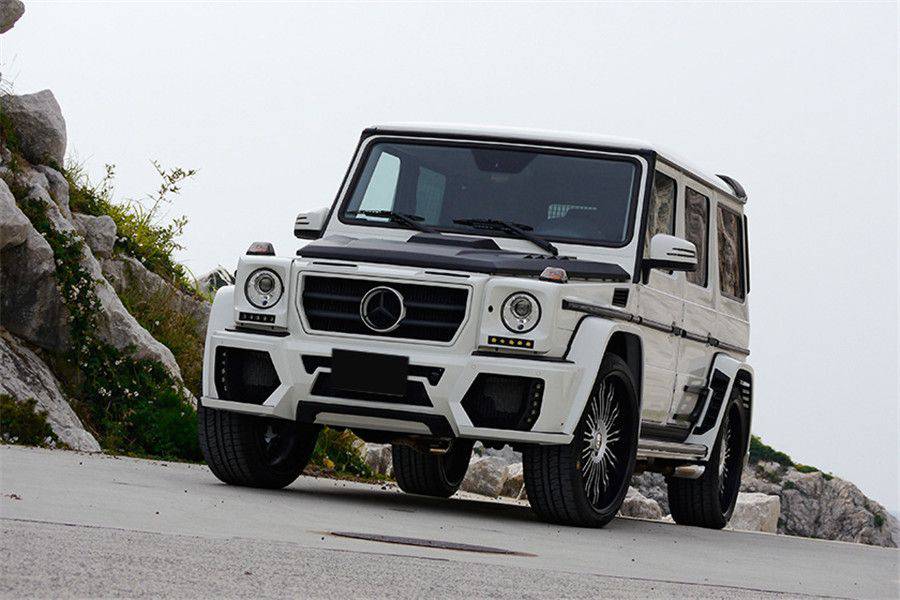 2003-2018 Mercedes Benz W463 G Wagon WD Style HOOD - Carbonado