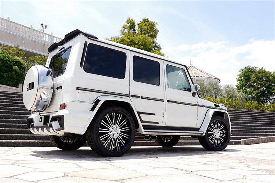2003-2018 Mercedes Benz W463 G Wagon CLASS WD Style Roof Spoiler - Carbonado