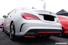 Load image into Gallery viewer, 2014-2016 Mercedes Benz W117 CLA Sport / CLA45 AMG RZS Style Rear Diffuser - Carbonado Aero