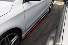 Load image into Gallery viewer, 2014-2016 Mercedes Benz W117 CLA Sport / CLA45 AMG RZS Style Side Skirts Under Board - Carbonado