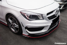 Load image into Gallery viewer, 2014-2016 Mercedes Benz W117 CLA Sport / CLA45 AMG RS Style Front Lip - Carbonado
