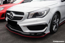 Load image into Gallery viewer, 2014-2016 Mercedes Benz W117 CLA Sport / CLA45 AMG RS Style Front Lip - Carbonado Aero
