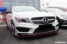 Load image into Gallery viewer, 2014-2016 Mercedes Benz W117 CLA Sport / CLA45 AMG RS Style Front Lip - Carbonado Aero