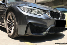 Load image into Gallery viewer, 2014-2020 BMW M3 F80 M4 F82 MP Style Carbon Fiber Front Caps - Carbonado Aero