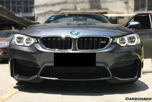 Load image into Gallery viewer, 2014-2020 BMW M3 F80 M4 F82 MP Style Carbon Fiber Front Caps - Carbonado Aero