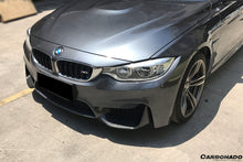 Load image into Gallery viewer, 2014-2020 BMW M3 F80 M4 F82 MP Style Carbon Fiber Front Caps - Carbonado Aero