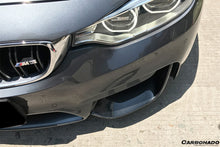 Load image into Gallery viewer, 2014-2020 BMW M3 F80 M4 F82 MP Style Carbon Fiber Front Caps - Carbonado Aero