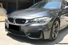 Load image into Gallery viewer, 2014-2020 BMW M3 F80 M4 F82 MP Style Carbon Fiber Front Caps - Carbonado Aero