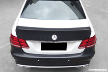Load image into Gallery viewer, 2010-2016 Mercedes Benz E Class W212 WD Style Carbon Fiber Trunk Spoiler - Carbonado Aero