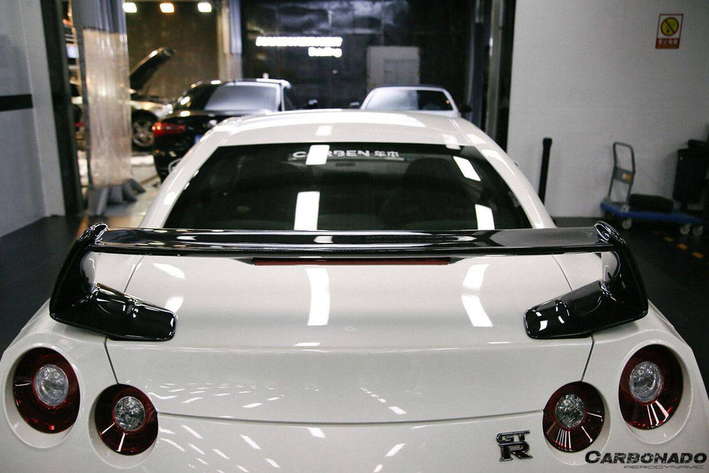2008-2024 Nissan GTR R35 CBA/DBA/EBA WI Style Trunk Spoiler Wing - Carbonado Aero
