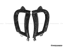 Load image into Gallery viewer, 2017-2022 McLaren 720s Carbon Fiber Front Bumper Side Air Vents Replacement - Carbonado Aero
