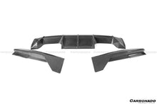 Load image into Gallery viewer, 2021-UP BMW M4 G82/G83 MP Style Carbon Fiber Qual Rear Lip with Caps - Carbonado Aero