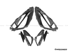 Load image into Gallery viewer, 2017-2022 McLaren 720s OEM Style Dry Carbon Fiber Headlight Inserts Tim Replacement - Carbonado Aero