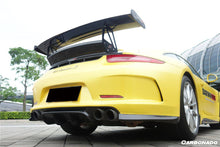 Load image into Gallery viewer, 2012-2015 Porsche 911 991.1 Carrera/S GT3 Style Rear Bumper Quad Exhaust - Carbonado