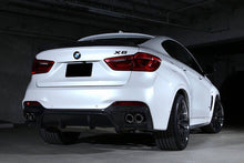 Load image into Gallery viewer, 2014-2019 BMW X6 F16 M-TECH 3D Style Carbon Fiber Rear Lip - Carbonado
