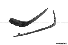 Load image into Gallery viewer, 2015-2021 Mercedes Benz W205 C63  S AMG Sedan  Coupe Carbon Fiber Front Bumper Canards
