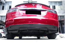 Load image into Gallery viewer, 2012-2015 Tesla S Pre-facelift RS Style Carbon Fiber Rear Lip - Carbonado