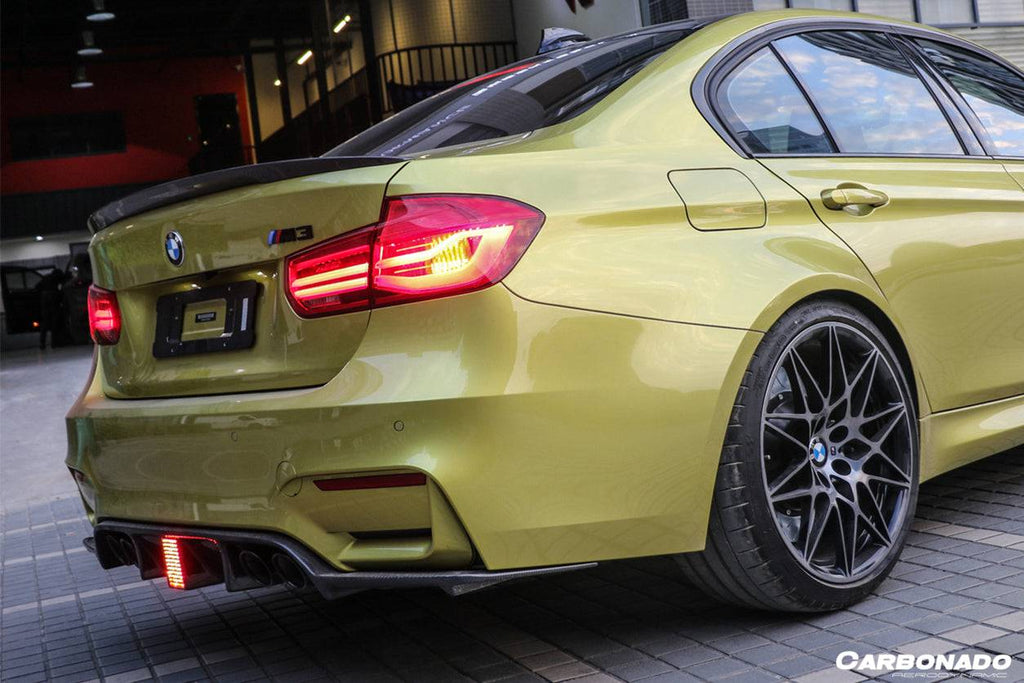 2014-2020 BMW M3 F80 M4 F82 KNF Style Rear Diffuser - Carbonado Aero
