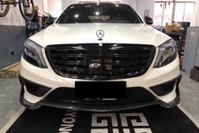 Load image into Gallery viewer, 2014-2017 Mercedes Benz W222.1 S63 AMG BRS Style Carbon Fiber Front Lip - Carbonado