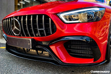 Load image into Gallery viewer, 2019-2023 Mercedes Benz AMG GT63S 4Door Coupe X290 OEM Style Carbon Fiber Middle Front Lip - Carbonado