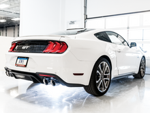 Load image into Gallery viewer, AWE Tuning 2018+ Ford Mustang GT (S550) Cat-back Exhaust - Touring Edition (Quad Chrome Silver Tips)