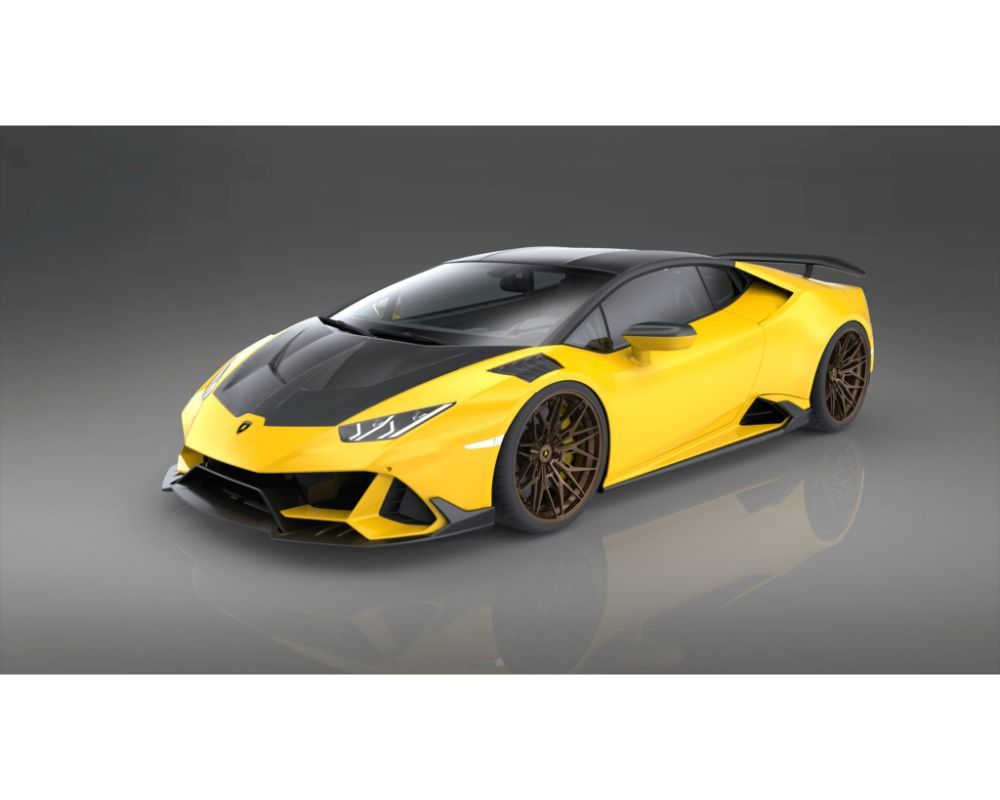 1016 Industries Carbon Fiber Front Lip Lamborghini Huracan EVO AWD 2019-2021