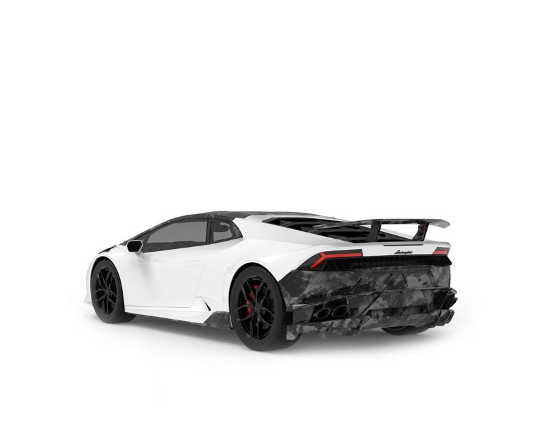 1016 Industries Forged Carbon V2 Solid Leg Rear Wing Lamborghini Huracan LP610 2015-2021