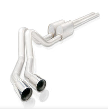 Load image into Gallery viewer, Stainless Works 2019+ Chevrolet Silverado 5.3L 3in Legend Catback Perf Connect Dual Polished Tip