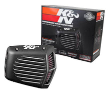 Load image into Gallery viewer, K&amp;N Street Metal Intake System for 08-16 Harley-Davidson Touring Models - Shaker Black