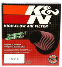 Load image into Gallery viewer, K&amp;N Universal Carbon Fiber Filter 6in Flange / 7-1/2in OD-B / 5-1/8in OD-T / 5in H