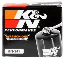 Load image into Gallery viewer, K&amp;N Yamaha / KYMCO 2.813in OD x 2.469in H Oil Filter