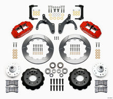Load image into Gallery viewer, Wilwood Narrow Superlite 6R Front Hub Kit 12.88in Red 59-64 Chevy Impala / 63-64 Corvette
