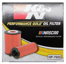Load image into Gallery viewer, K&amp;N Performance Gold Oil Filter for Hyundai/Kia V6 06-08 Azera/Sonata/Sedona/07-08 Santa Fe
