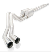 Load image into Gallery viewer, Stainless Works 2019+ Chevrolet Silverado 5.3L 3in Legend Catback Factory Connect Dual Polished Tip