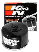Load image into Gallery viewer, K&amp;N Yamaha / KYMCO 2.813in OD x 2.469in H Oil Filter