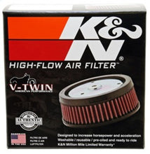 Load image into Gallery viewer, K&amp;N Round Tapered 6.25in Base OD x 5.5in Top OD x 2.125in H Replacement Filter for Harley-Davidson