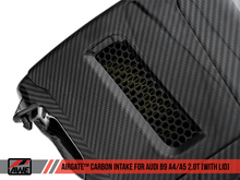 Load image into Gallery viewer, AWE Tuning Audi B9 A4/A5 2.0T Quattro Carbon Fiber AirGate Intake w/ Lid