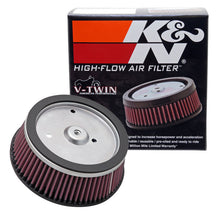 Load image into Gallery viewer, K&amp;N Round Tapered 6.25in Base OD x 5.5in Top OD x 2.125in H Replacement Filter for Harley-Davidson